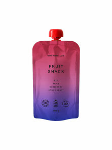 Fruit Snack - Apple, Blueberry & Sour Cherry - 200g Nutrino Lab