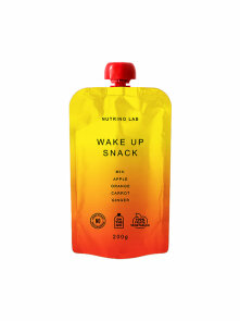 Wake Up Snack - Apple, Orange, Carrot & Ginger - 200g Nutrino Lab