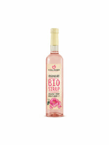 Rose Flower Syrup - Organic 500ml Hollinger