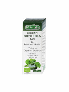 Gotu Kola Tincture Drops - Organic 50ml DARvitalis