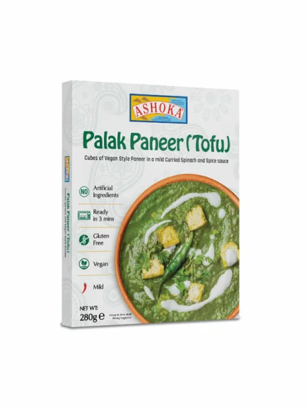 Instant Tofu Palak Paneer - Gluten Free 280g Ashoka