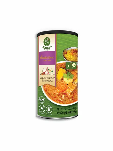 Masaman Curry Paste - Gluten Free 400g Nittaya