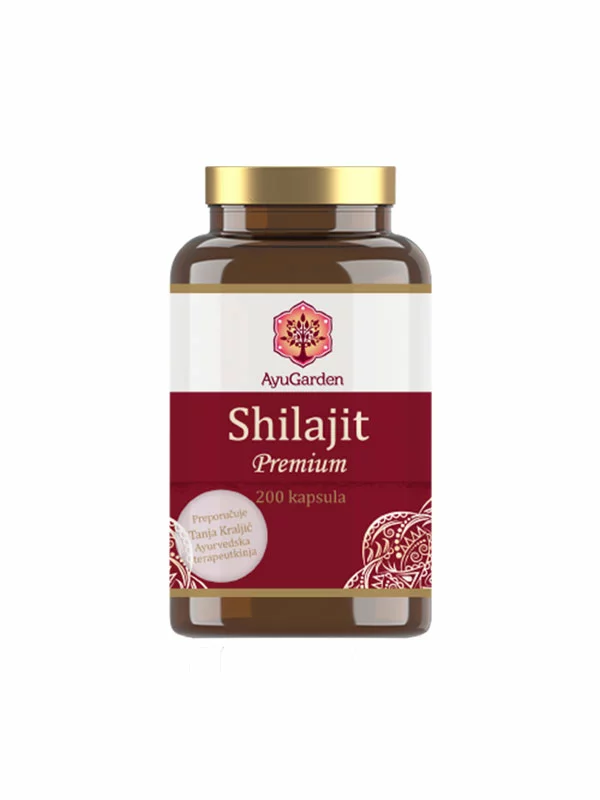 AyuGarden Shilajit premium u bočici od 200 tableta