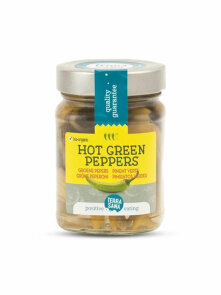 Hot Green Peppers - Organic 230g Terrasana