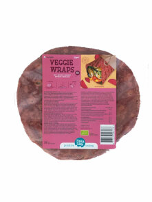 Veggie Wraps Beetroot - 6pcs Organic 240g Terrasana