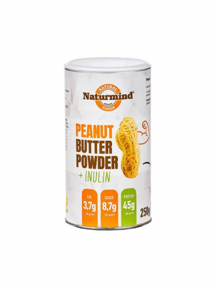 Peanut Butter Powder With Inulin - Gluten Free 250g Naturmind