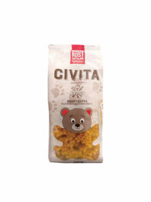 High Fibre Corn Teddy Shaped Pasta - Gluten Free 450g Civita