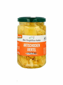 Artichokes in Brine Gluten Free - Organic 280g Bio Organica Italia