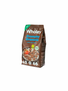 Crunchy Granola Chocolate & Sea Salt - Organic 300g Wholey