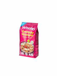 Crunchy Granola Coconut & Sour Cherry - Organic 300g Wholey