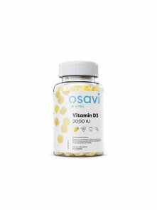 Vitamin D3 2000 Gummies - Lemon 60 pcs Osavi