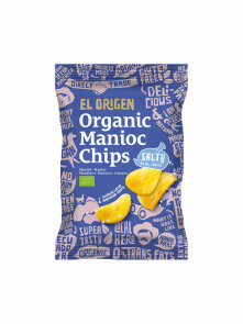Manioc Chips Sea Salt Gluten Free - Organic 60g El Origen