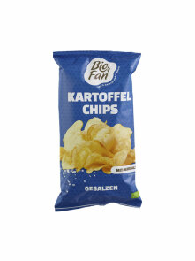 Potato Chips Salted - Organic 125g Biofan