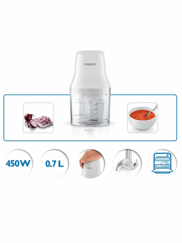 Kitchen Chopper Daily Collection White - Philips