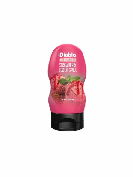 Strawberry Topping No Added Sugar - 290ml Diablo