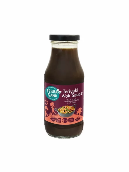 Teriyaki Wok Sauce - Organic 240g Terrasana