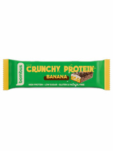 Crunchy Protein Bar Gluten Free - Banana 50g Bombus