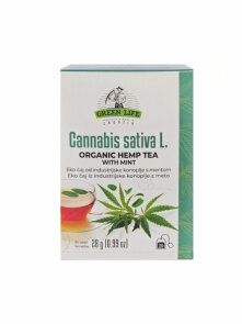 Hemp Tea With Mint - Organic 28g Green Life