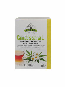 Hemp Tea With Chamomile - Organic 28g Green Life