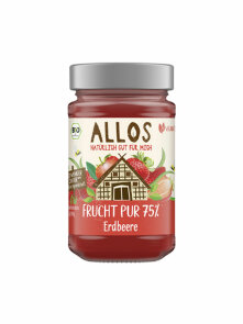 Strawberry Spread 75% - Organic 250g Allos