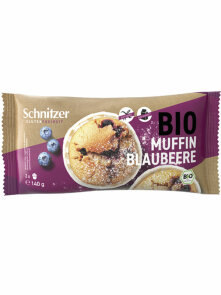 Muffin Blueberry Gluten Free - Organic 140g Schnitzer