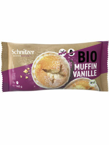 Muffin Vanilla Gluten Free - Organic 140g Schnitzer