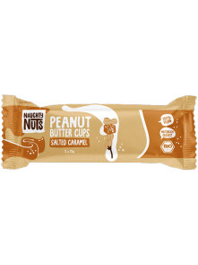 Peanut Butter Cups With Salted Caramel - Organic 3pcs Naughty Nuts