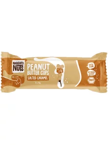 Peanut Butter Cups With Salted Caramel - Organic 3pcs Naughty Nuts