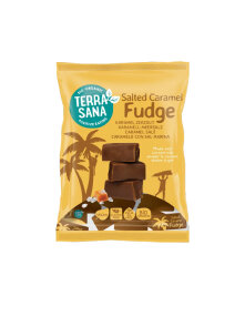 Vegan Fudge Salted Caramel Gluten Free - Organic 150g Terrasana