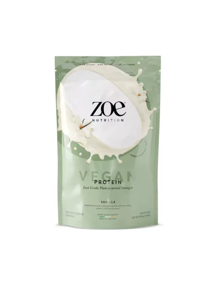 Vegan Protein Vanilla Madagascar - 454g zoe Nutrition