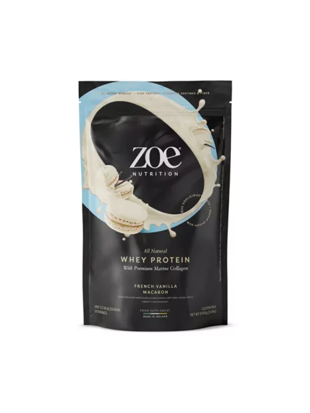 Whey Protein French Vanilla Macaron - 454g zoe Nutrition
