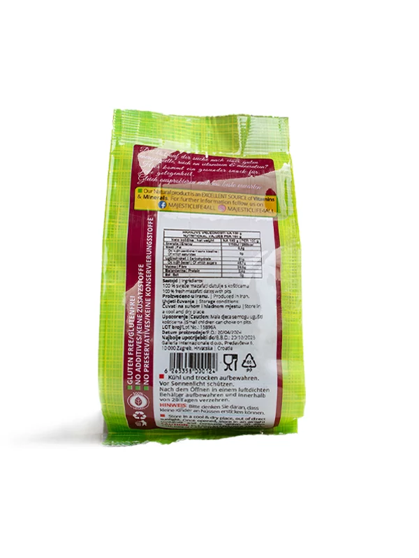 Majestic Life fresh mazafati dates in a packaging of 160g