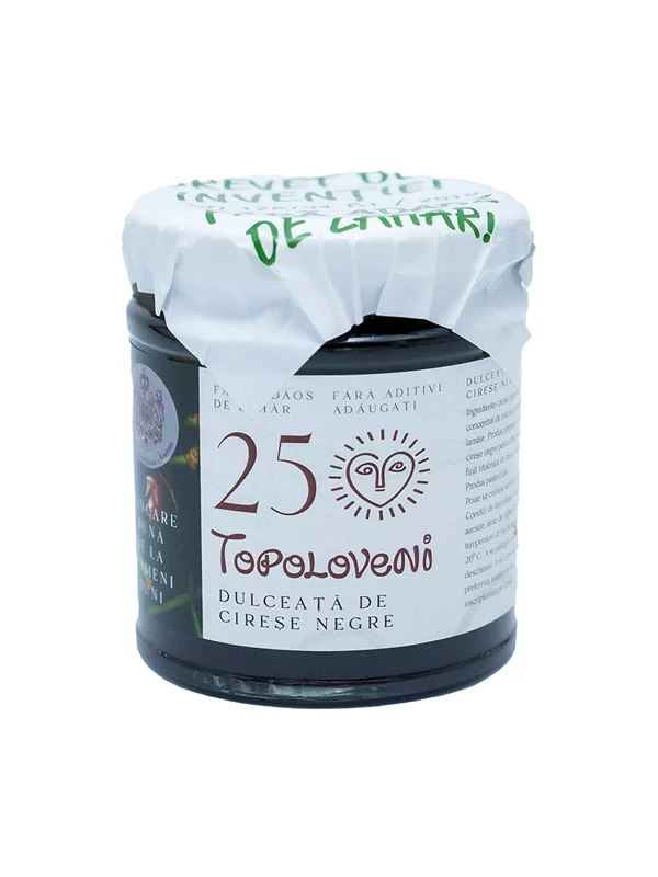 Topoloveni Pekmez Crna trešnja gourmet u staklenci od  230g