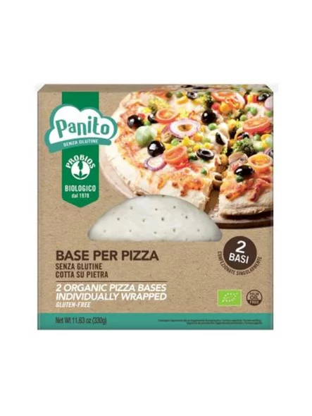 Gluten Free Pizza Base - Organic 2 pcs Probios
