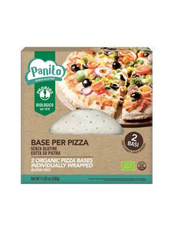 Probios Baza za pizzu Bez glutena u kutiji od 2 kom