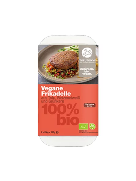 Vegan Steak Frikadelle 2 pcs - Organic 200g Tofutown