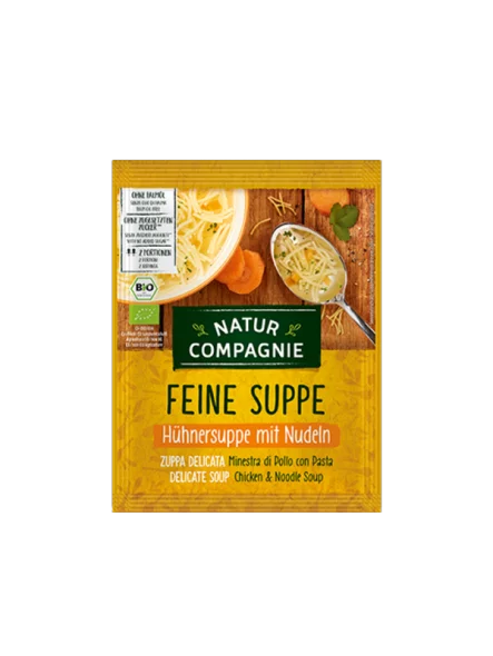Chicken Noodle Soup - Organic 50g Natur Compagnie