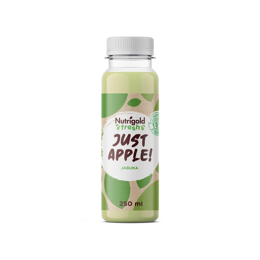 Cold-Pressed Juice - 100% Apple 250ml Nutrigold Fresh