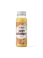 Nutrigold Fresh organic cold pressed orange juice in a transparent bottle of 250ml