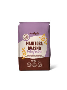Manitoba Wholegrain Wheat Flour - 1000g Nutrigold