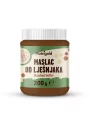 Nutrigold hazelnut butter in a plastic tub packaging of 200g