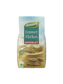 Emmer Flakes - Coarse Organic 500g Dennree