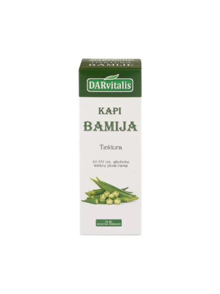 Okra Tincture Drops - 50ml DARvitalis