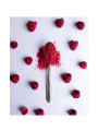 Nutrigold freeze-dried raspberries in a transparent packaging of 50g