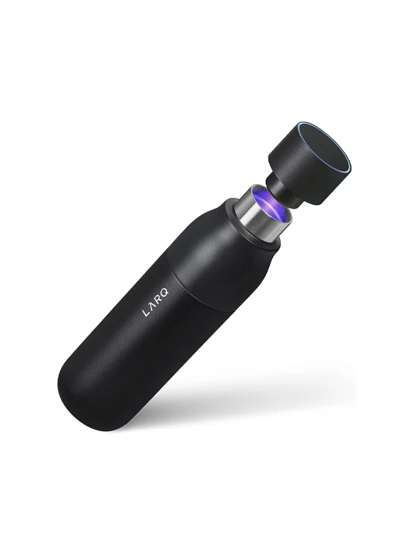 Self-Cleaning Water Bottle PureVis Obsidian Black - 500ml LARQ