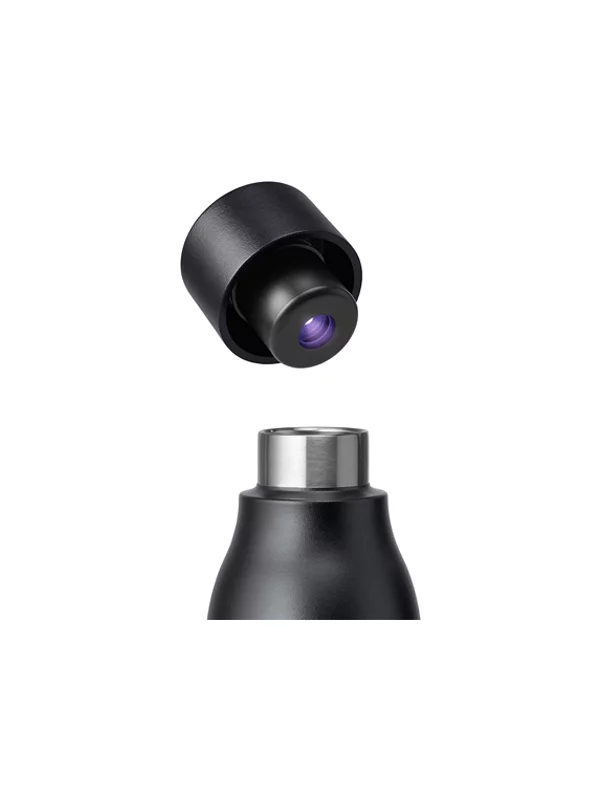 Self-Cleaning Water Bottle PureVis Obsidian Black - 500ml LARQ