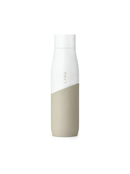 Self-Cleaning Water Bottle PureVis White Dune - 710ml LARQ