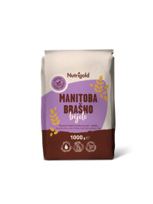 Nutrigold Manitoba white wheat flour type 550 in a packaging of 1000g
