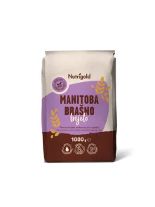 Nutrigold Manitoba white wheat flour type 550 in a packaging of 1000g