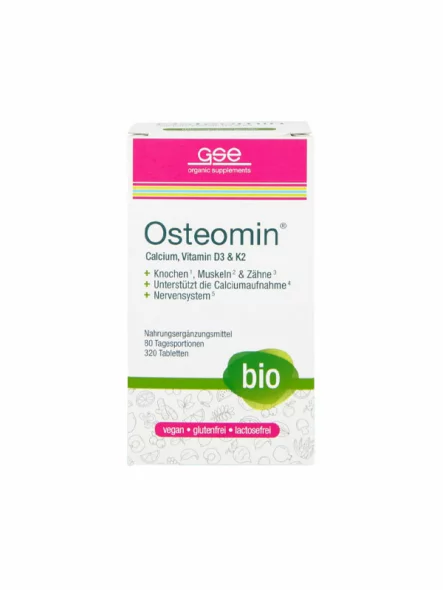 Osteomin Tablets For Bones, Teeth & Muscles - Bio 120 pcs GSE Beauty